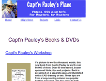 Tablet Screenshot of captnpauley.com